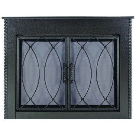 Fireplace Glass Doors Amhearst Medium Glass door AM-2101